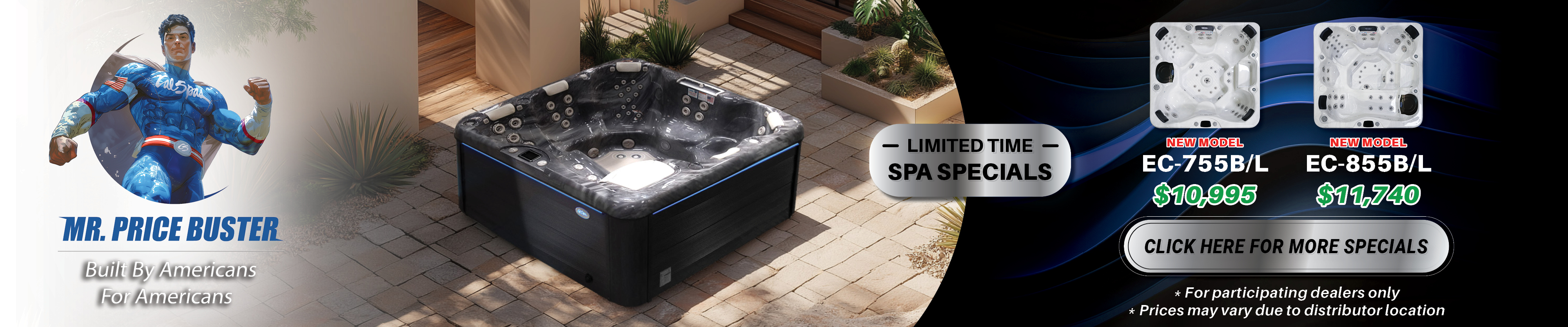 Calspas hot tub being used in a family setting - Baltimore